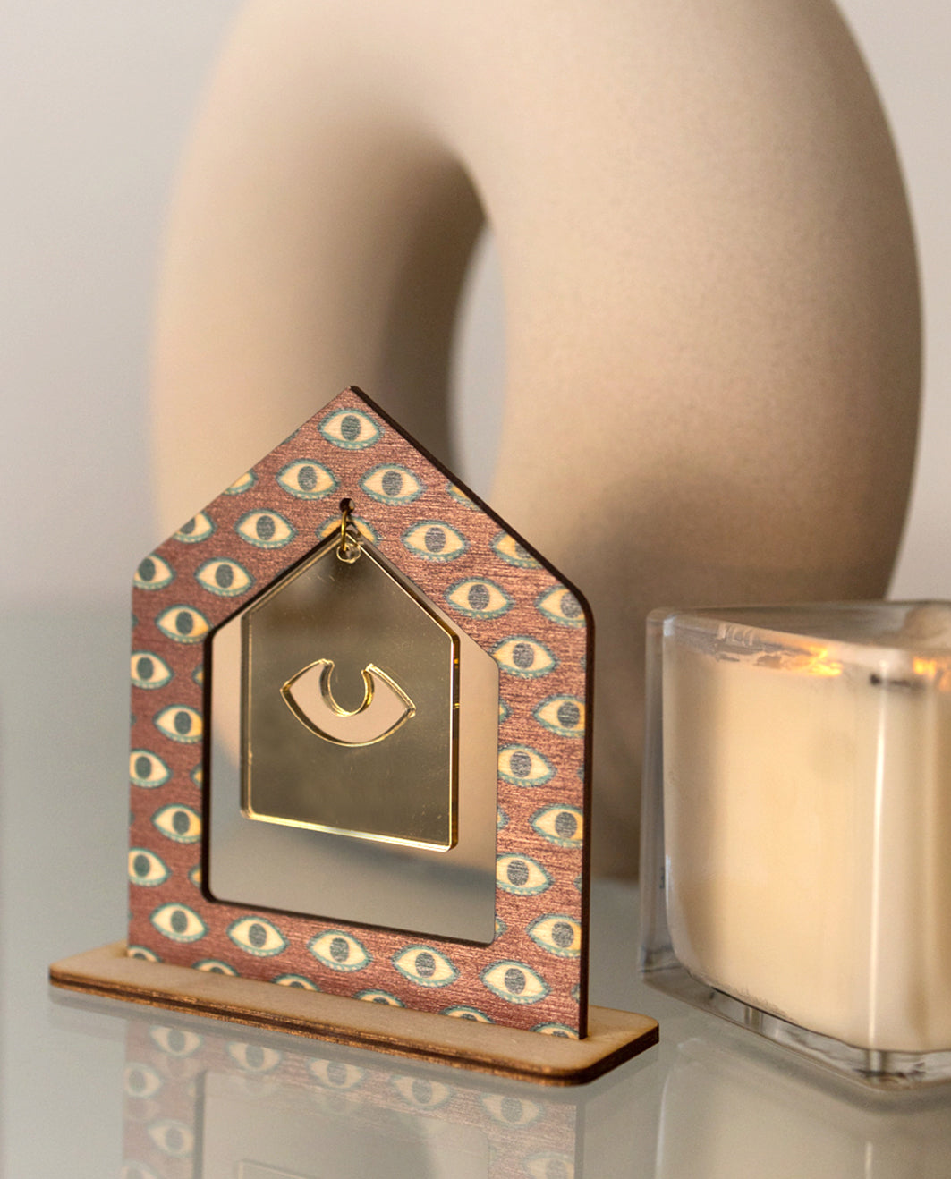 Tavolo Charm 2D Casa Con Motivo
