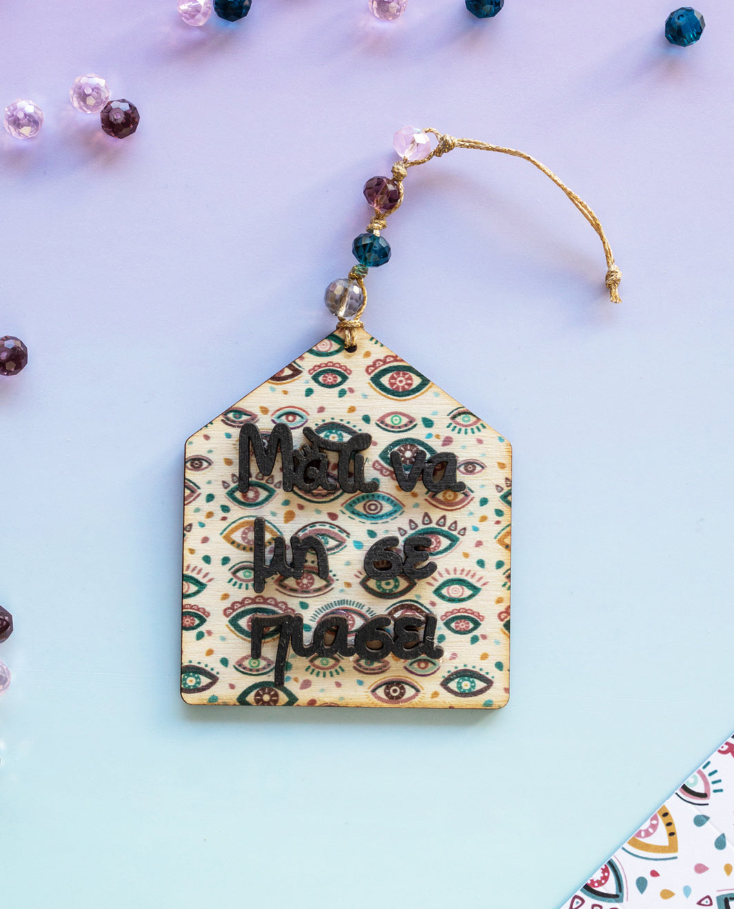 Pendant Charm House Eye Don't Catch You