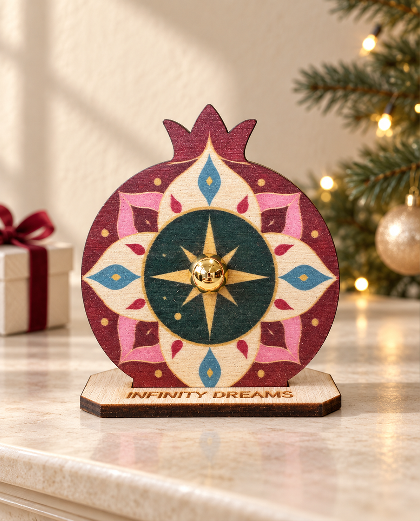 Γουράκι Ρόδι Mandala