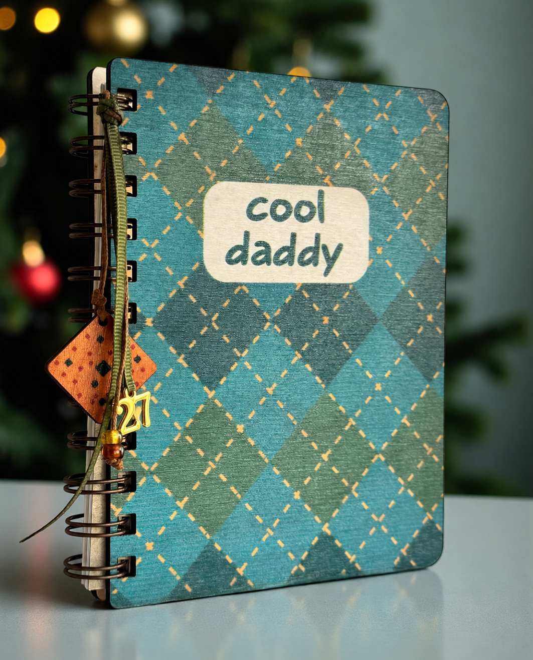 Ξύλινο Ατζεντάκι Cool Daddy