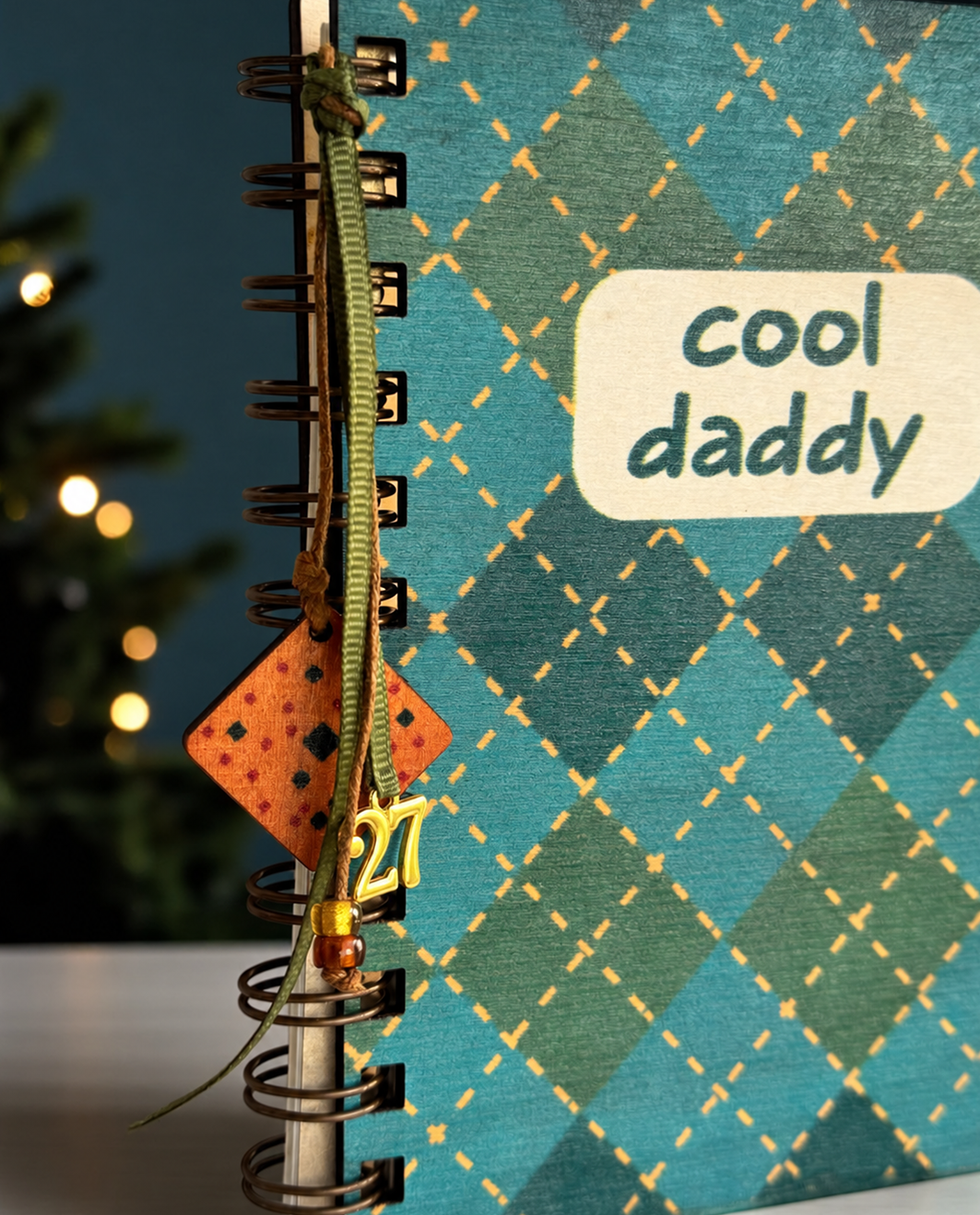 Ξύλινο Ατζεντάκι Cool Daddy