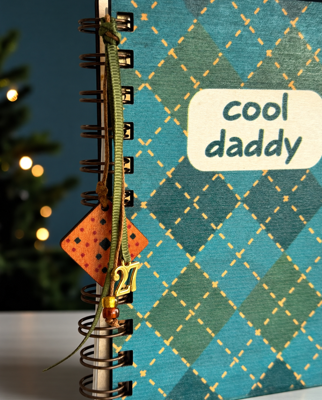 Ξύλινο Ατζεντάκι Cool Daddy
