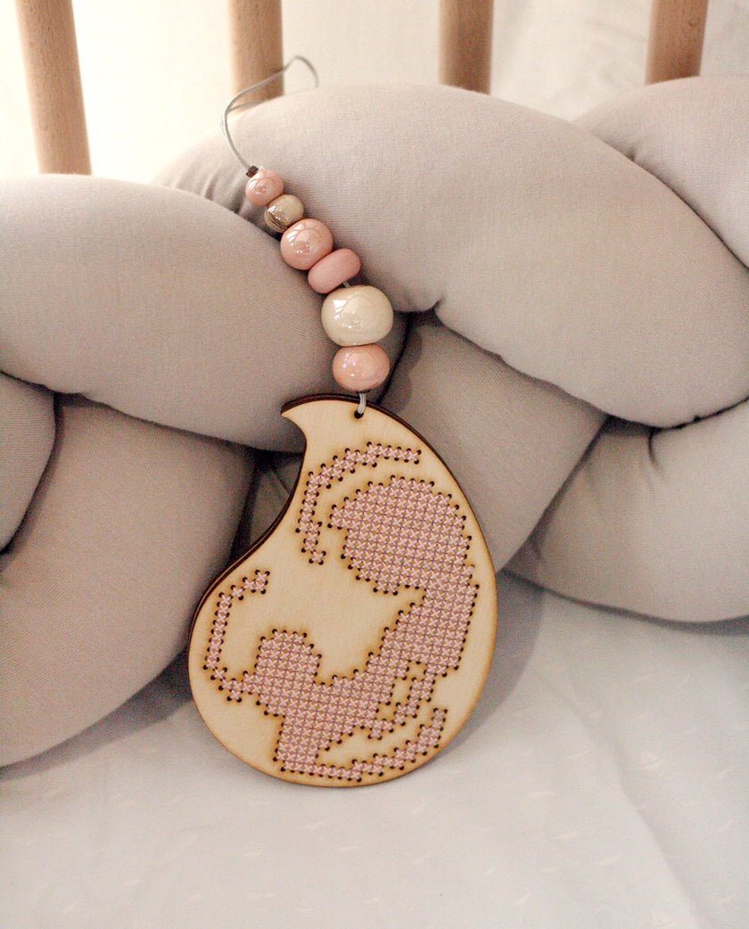 Embroidered Baby Charm
