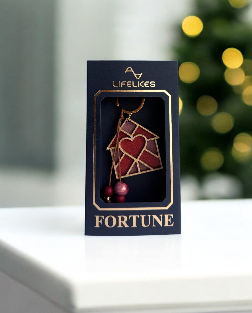 Γουράκι Μπρελόκ Μωσαϊκό Σπιτάκι