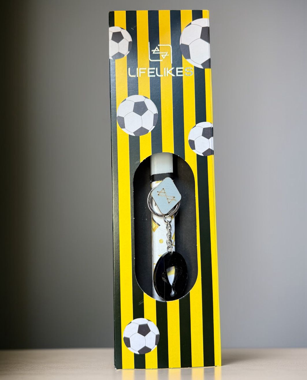 Λαμπάδα Ποδόσφαιρο σε Κουτί Κίτρινο