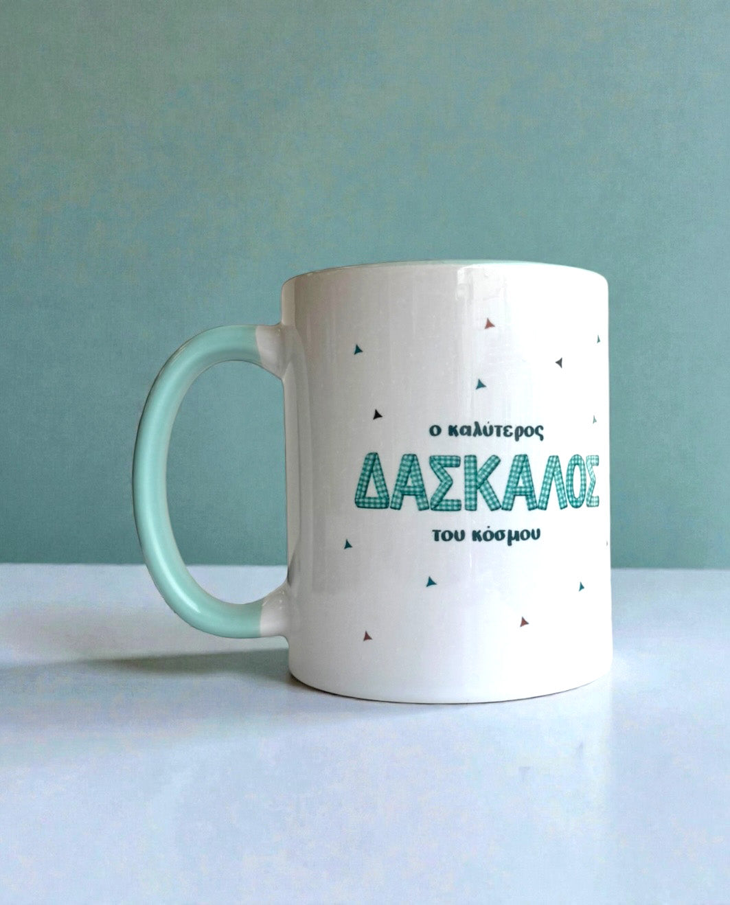 Κούπα με Φιογκάκι για τον Δάσκαλο και κουτί δώρου