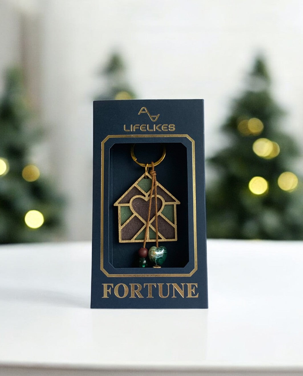 Γουράκι Μπρελόκ Μωσαϊκό Σπιτάκι