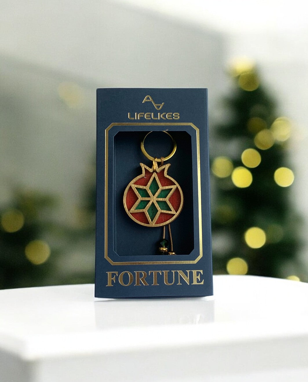 Γουράκι Μπρελόκ Μωσαϊκό Ρόδι