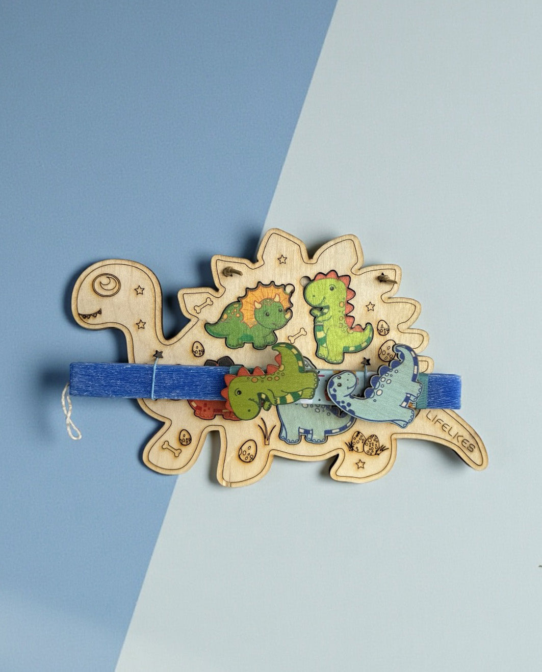 Λαμπάδα Montessori Δεινοσαυράκια