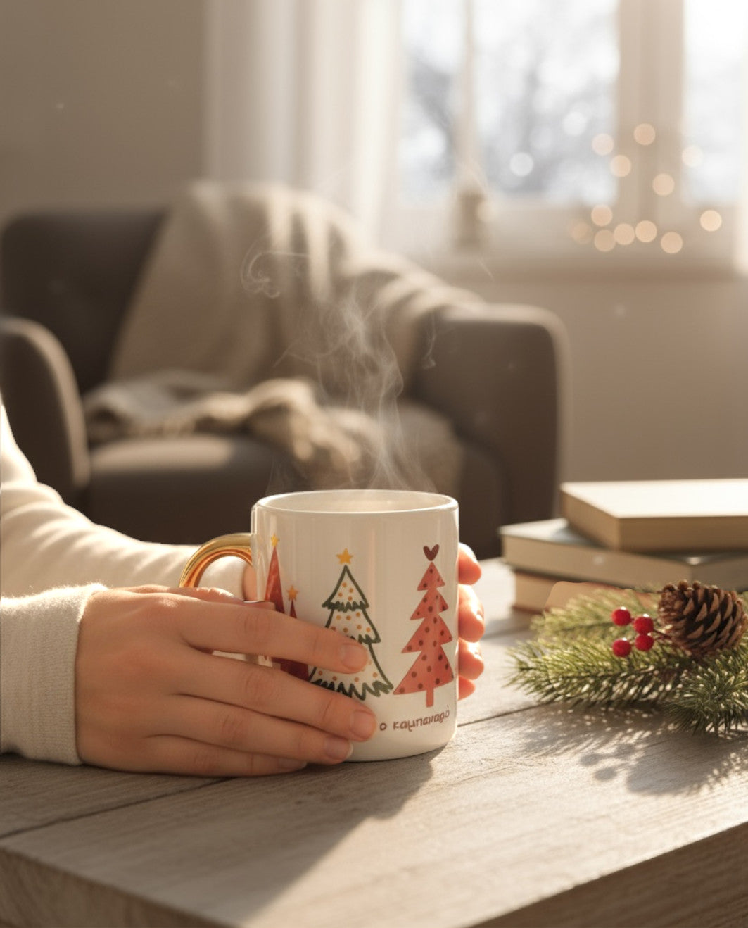 Κούπα Χριστουγεννιάτικα Έλατα