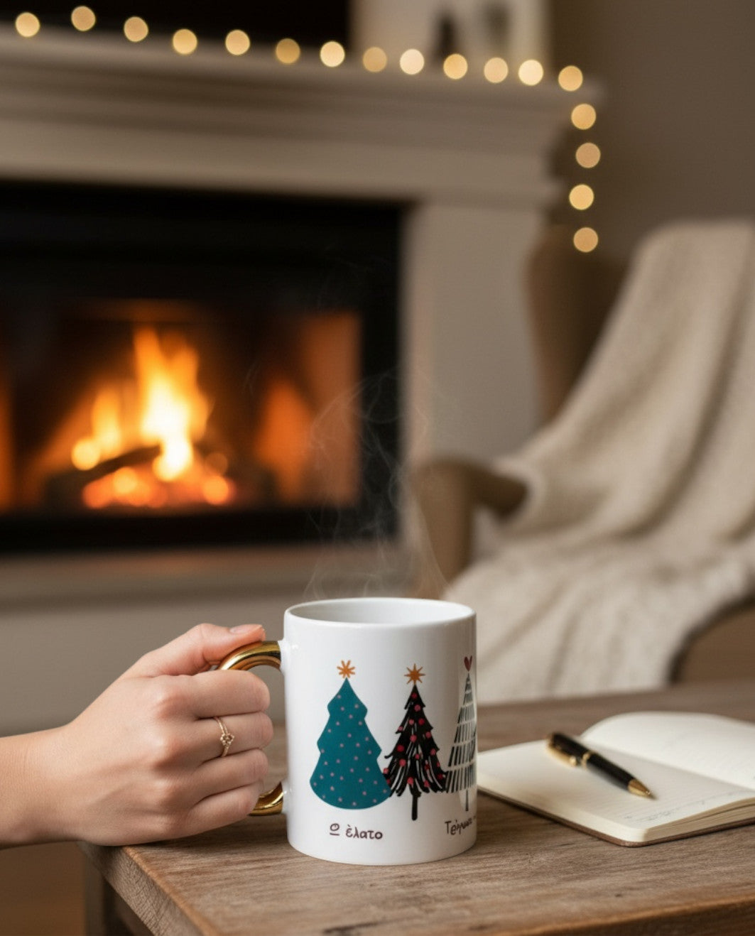 Κούπα Χριστουγεννιάτικα Έλατα