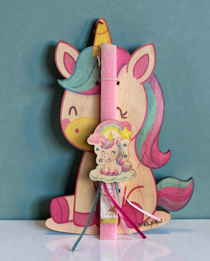 Λαμπάδα Κάδρο Baby Unicorn