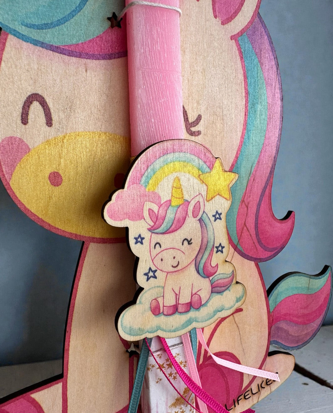 Λαμπάδα Κάδρο Baby Unicorn