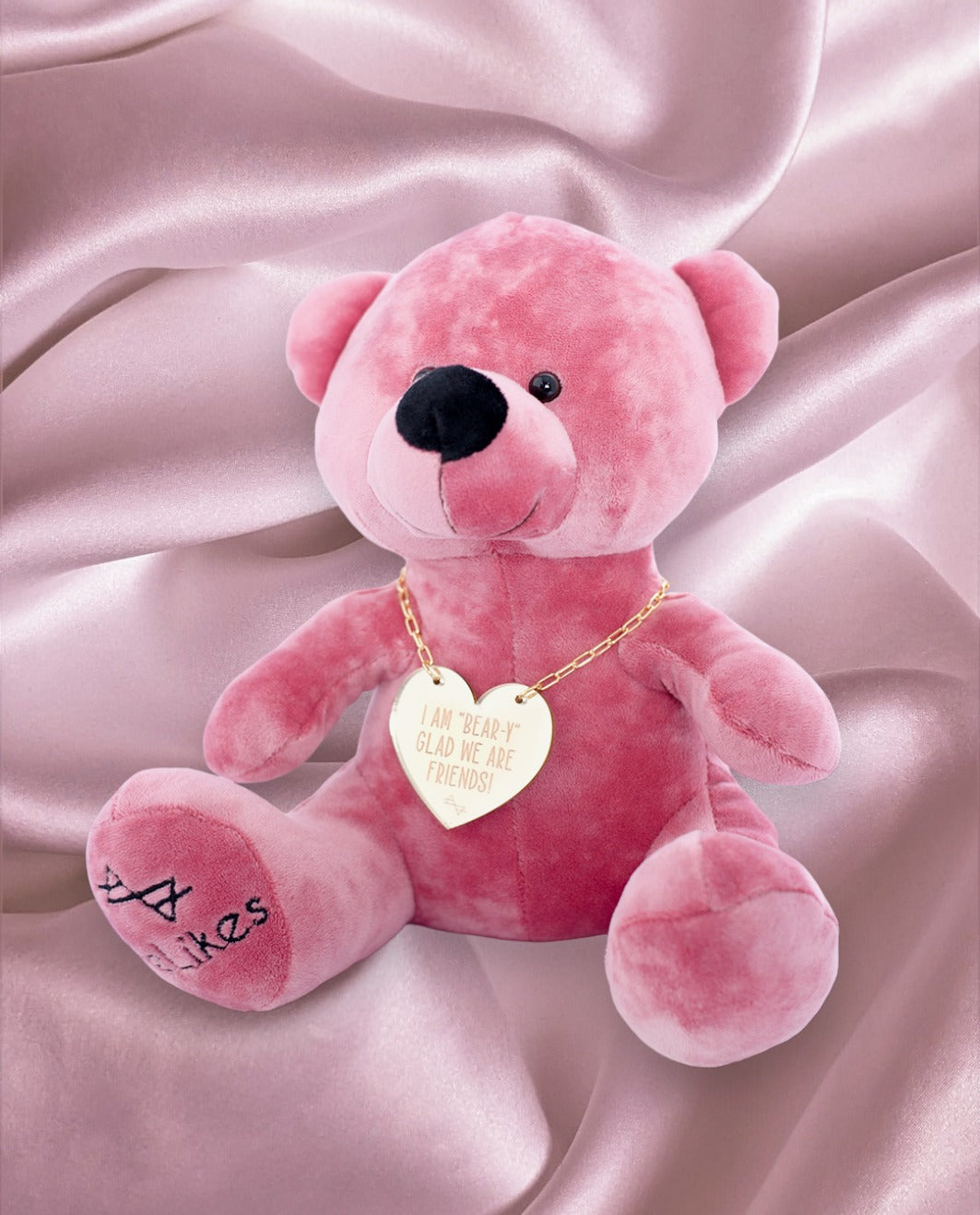 Orsetto Beary "Sono felice che siamo amici" 23 cm