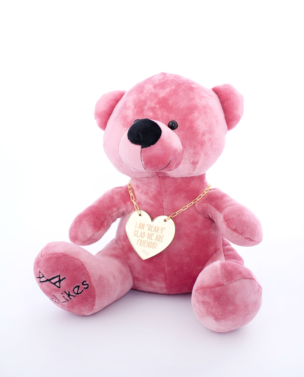 Beary Teddy Bear "I'm beary glad we are friends" 23cm