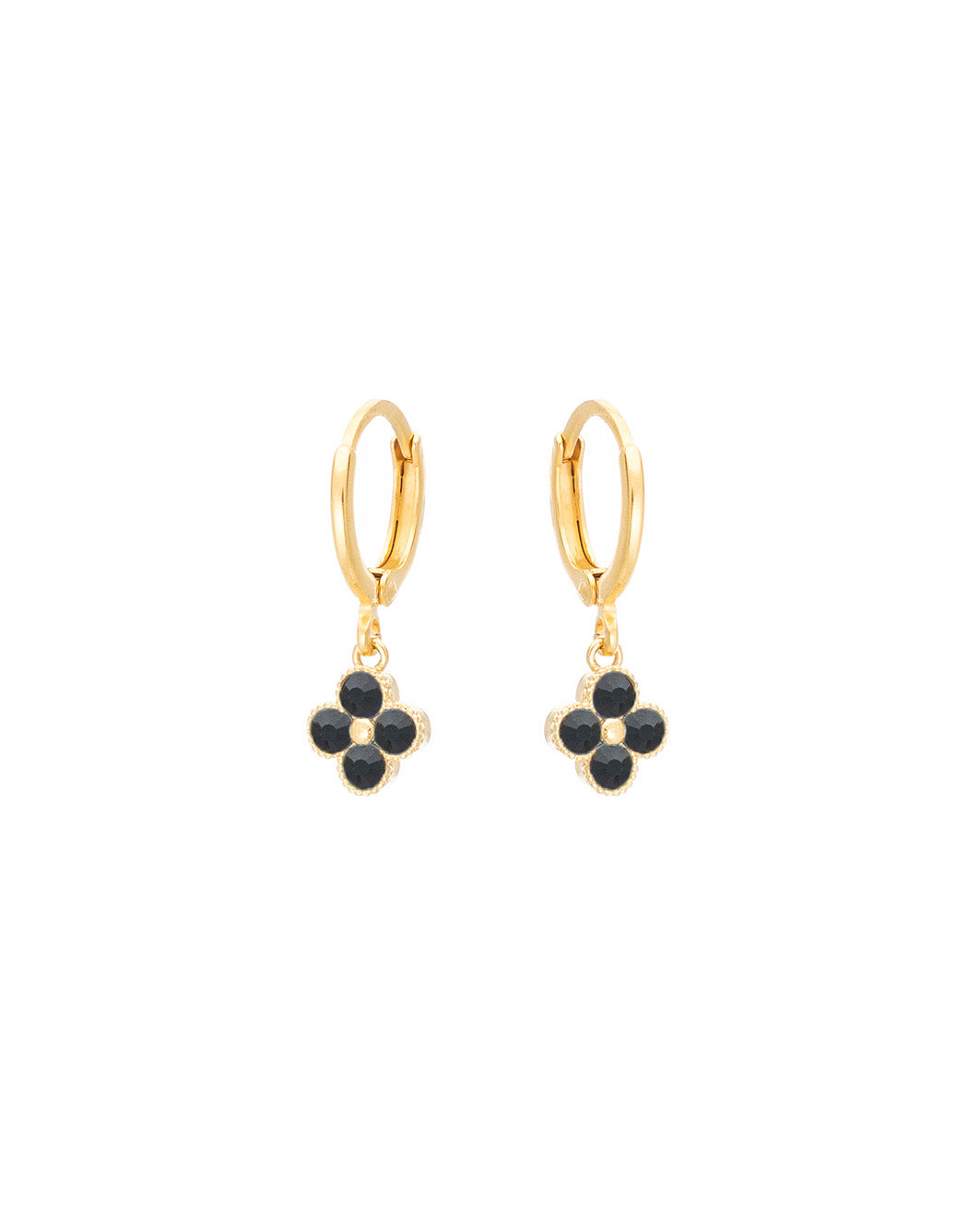 Σκουλαρίκια Κρικάκια Flower Zircon