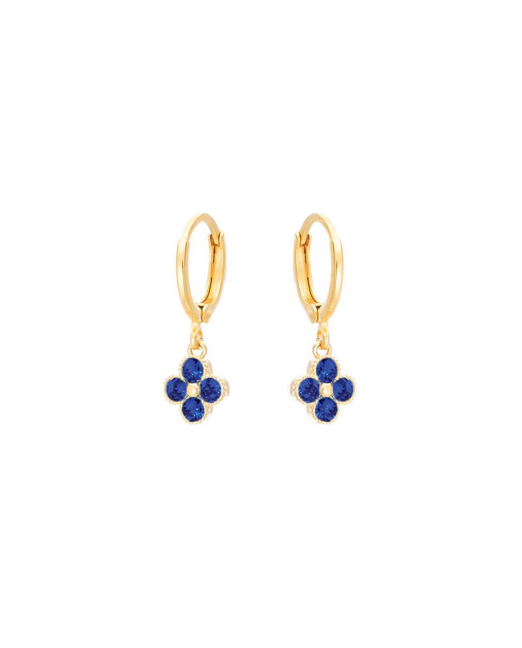 Σκουλαρίκια Κρικάκια Flower Zircon