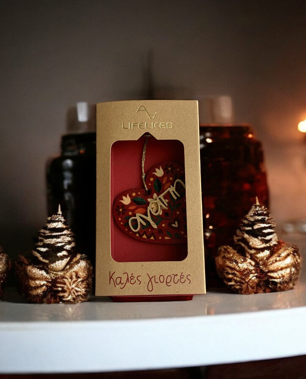 Γουράκι Στολίδι Αγάπη Καρδιά