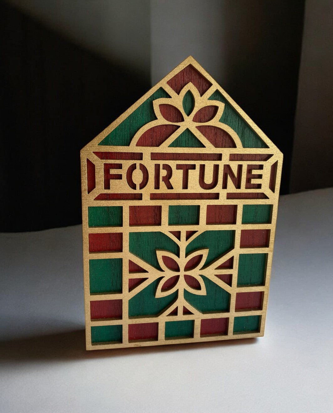 Γούρι Ξύλινο Σπίτι Fortune