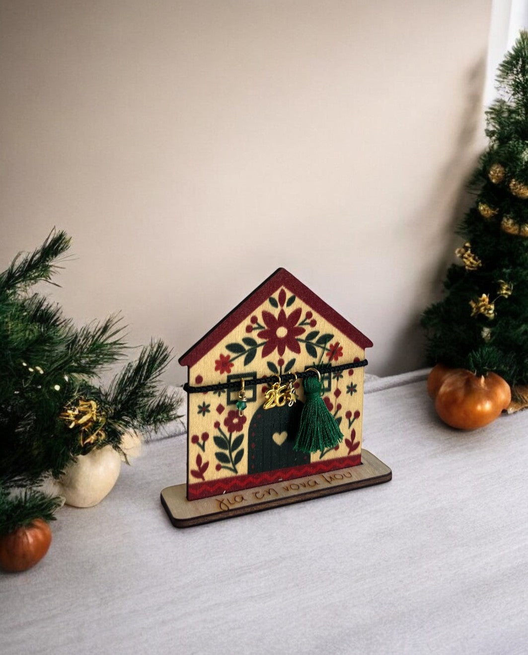 Γουράκι Σπίτι Floral