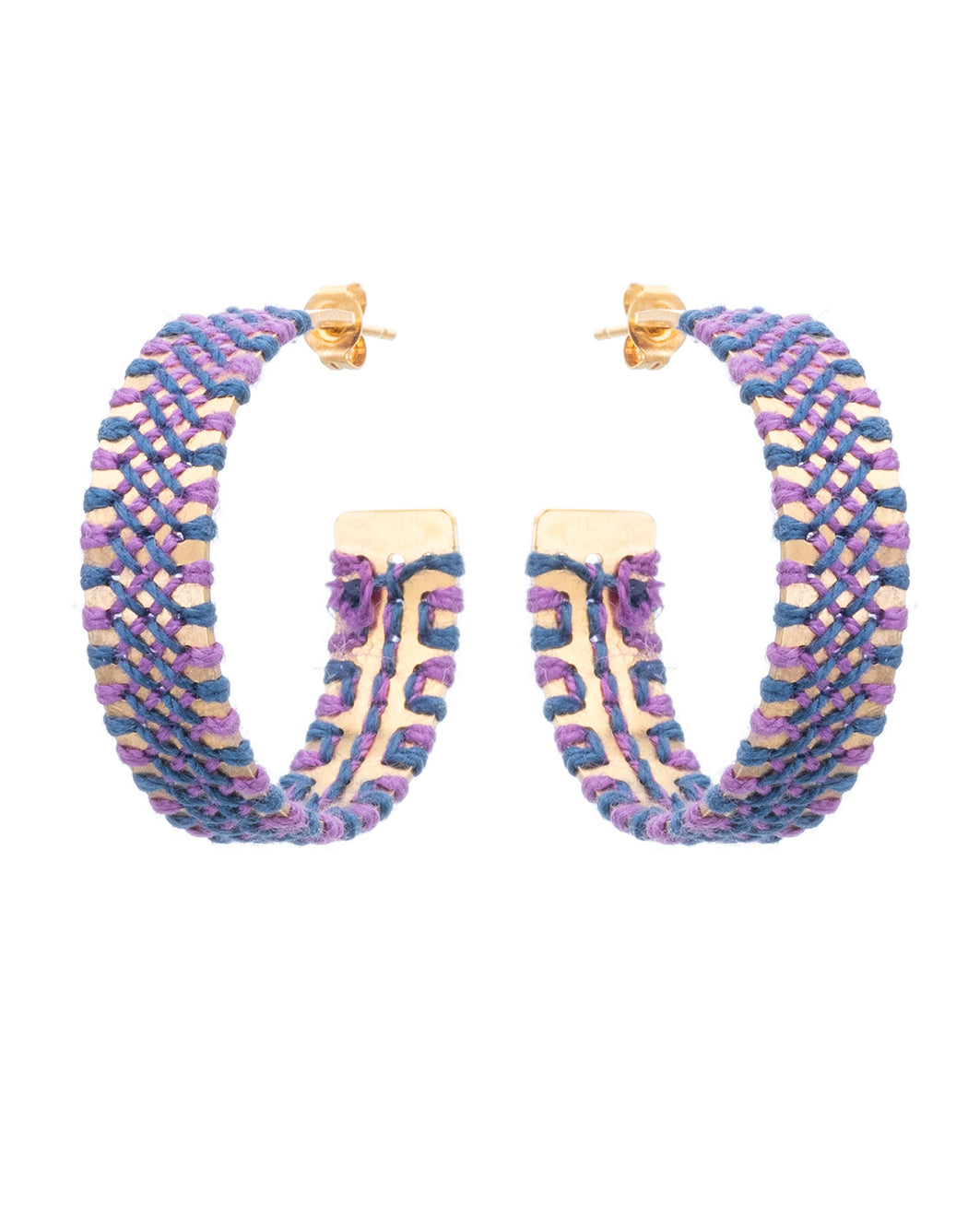 Tuid Purple Love Earrings