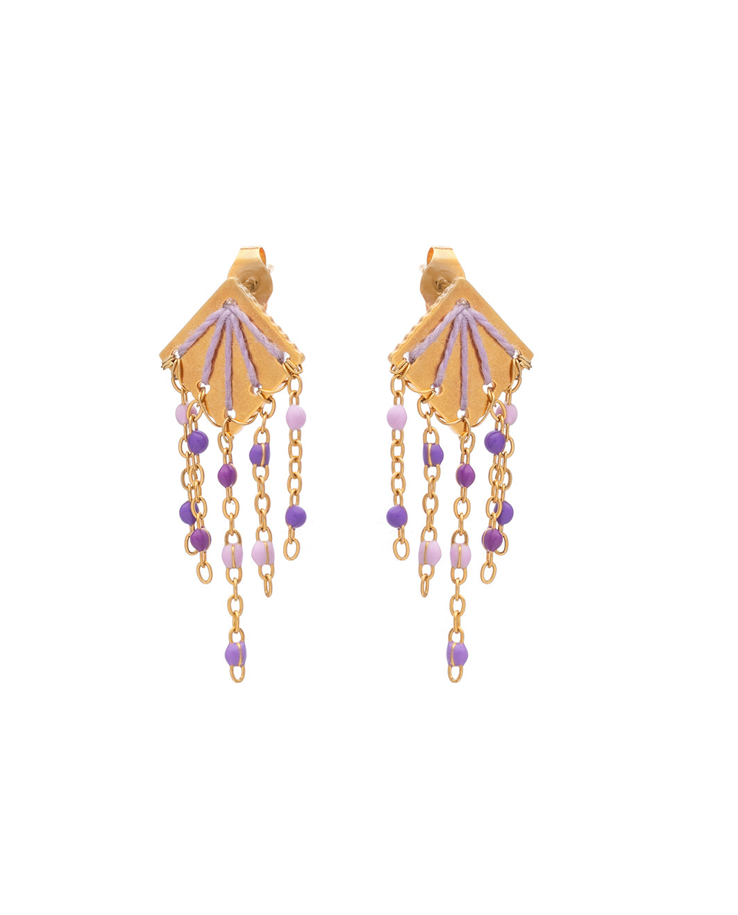 Σκουλαρίκια Lilac Rain