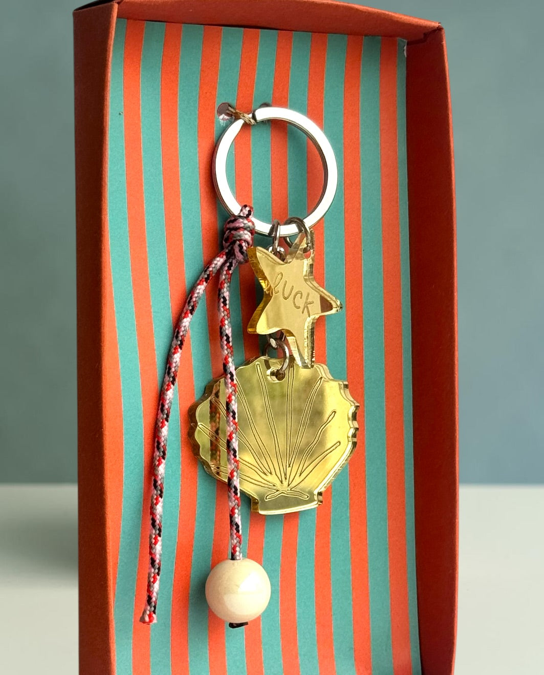 Μπρελόκ Lucky Shell Glow