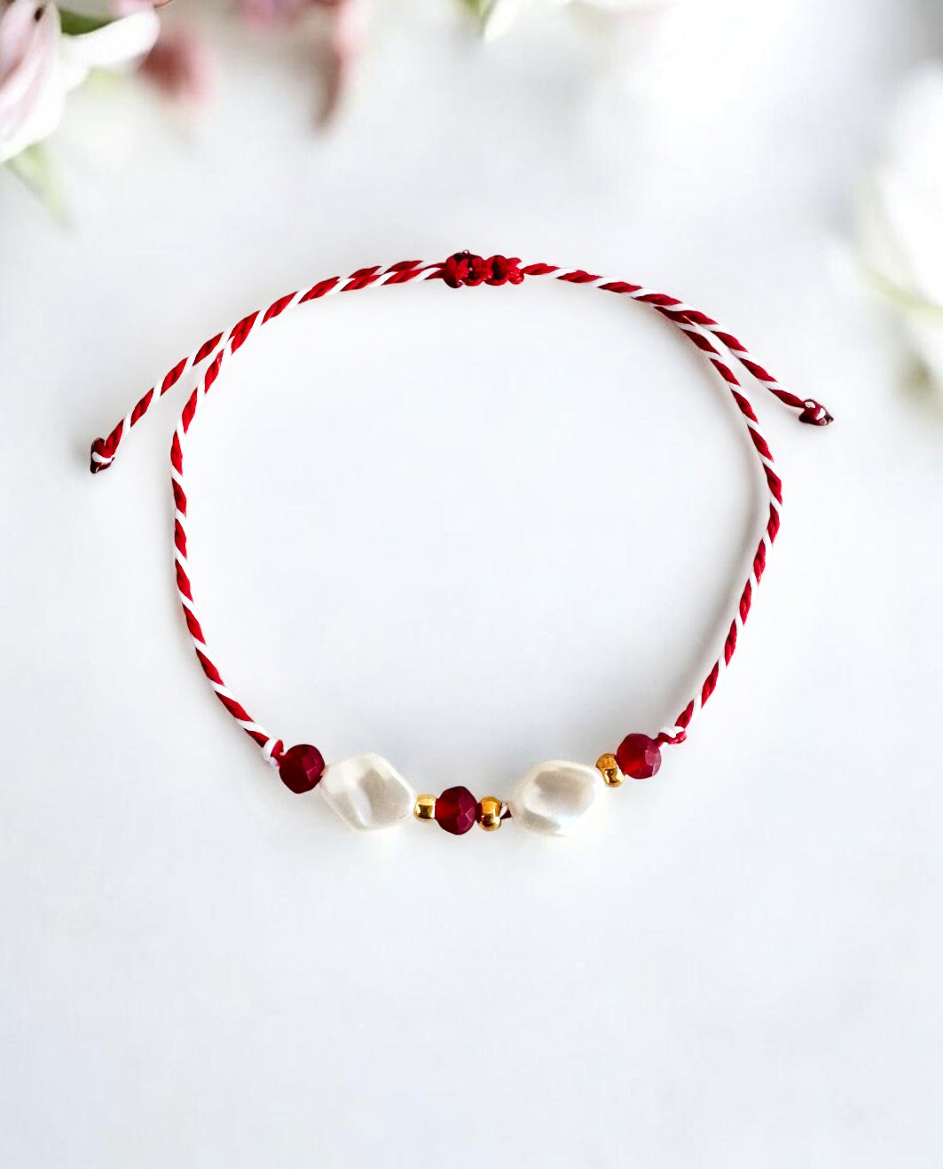 Βραχιόλι Μαρτάκι Minimal Pearls
