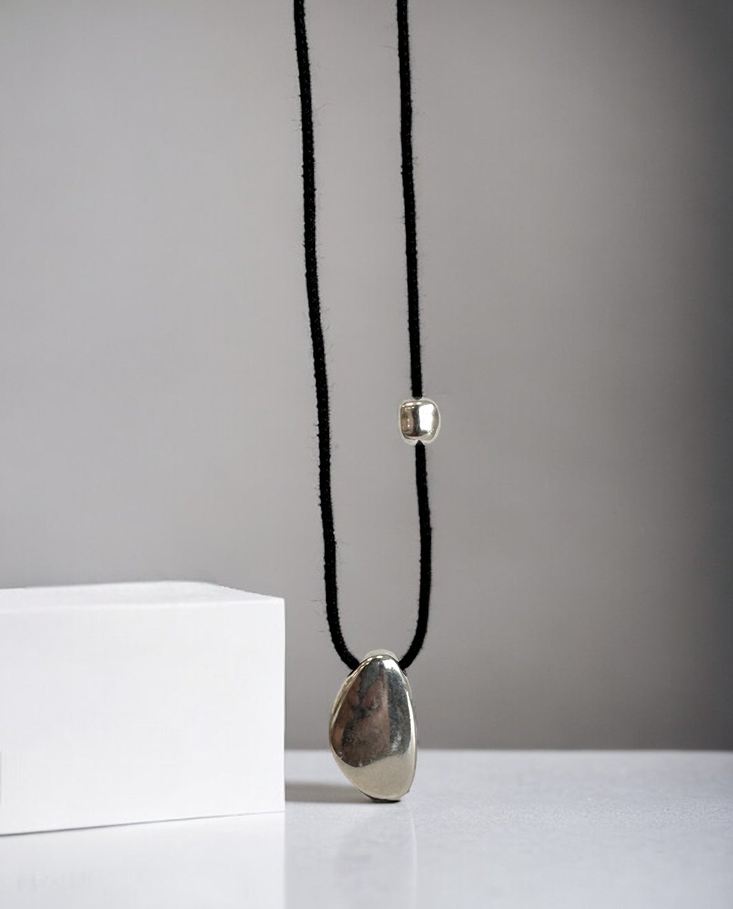 Men's Pebble Rope Necklace