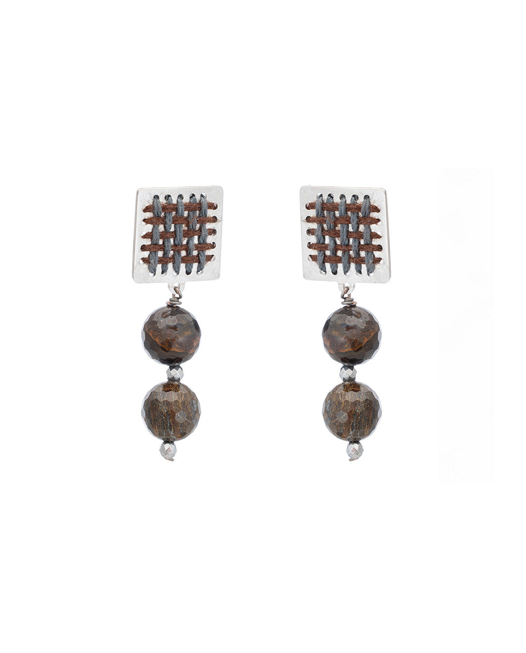 Σκουλαρίκια Psatha Stone