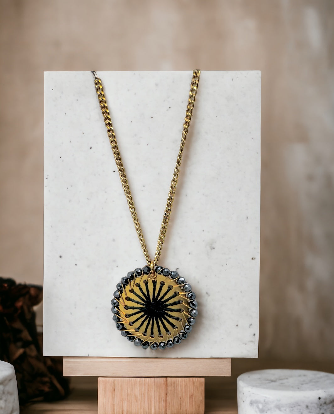 Rosette Necklace