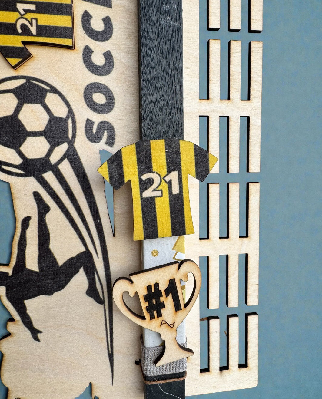 Λαμπάδα  Soccer Κίτρινο