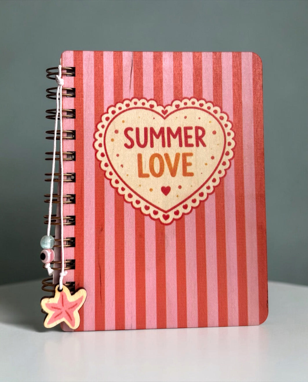 Ξύλινο Ατζεντάκι Summer Love