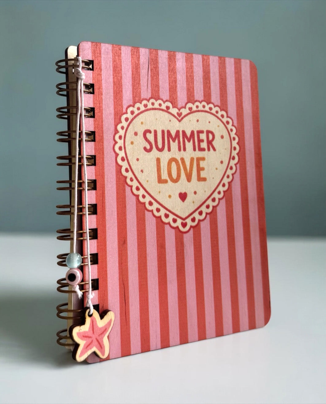 Ξύλινο Ατζεντάκι Summer Love