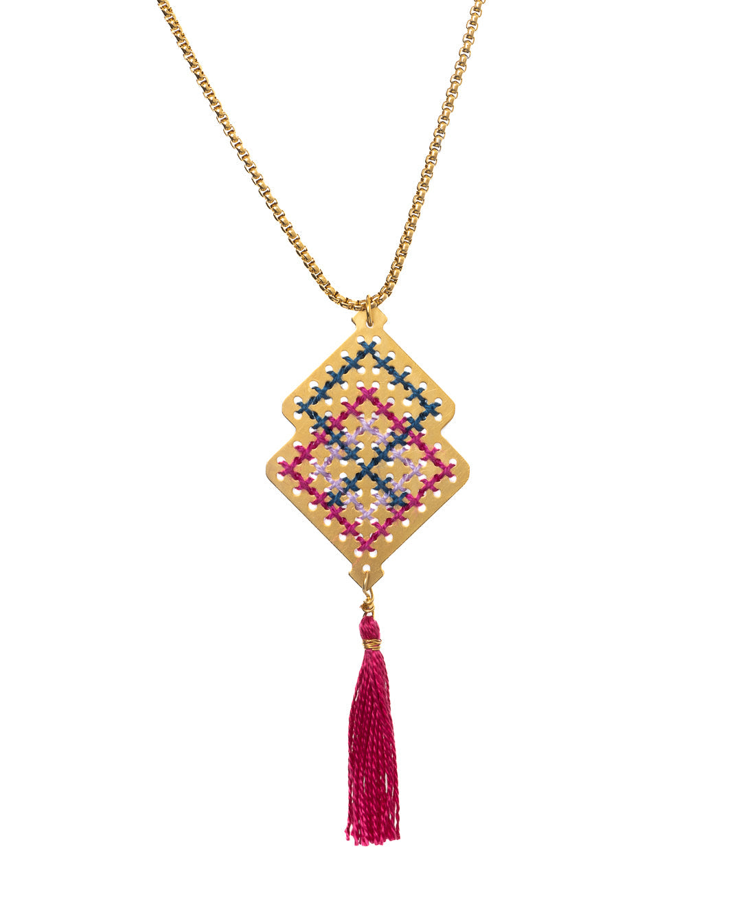 Kare Necklace with Tassels
